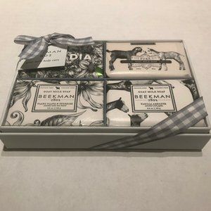 BEEKMAN 1802 Goat Milk 4 Piece Travel Size Gift Set